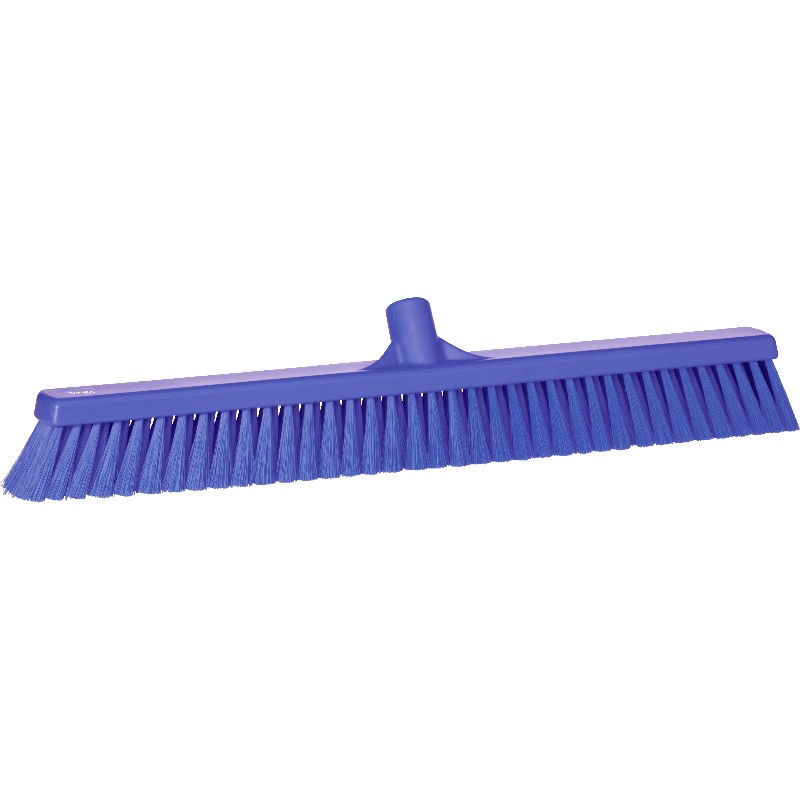 Vikan® Balai sol - Fibres polyester douces - Violet - 61cm
